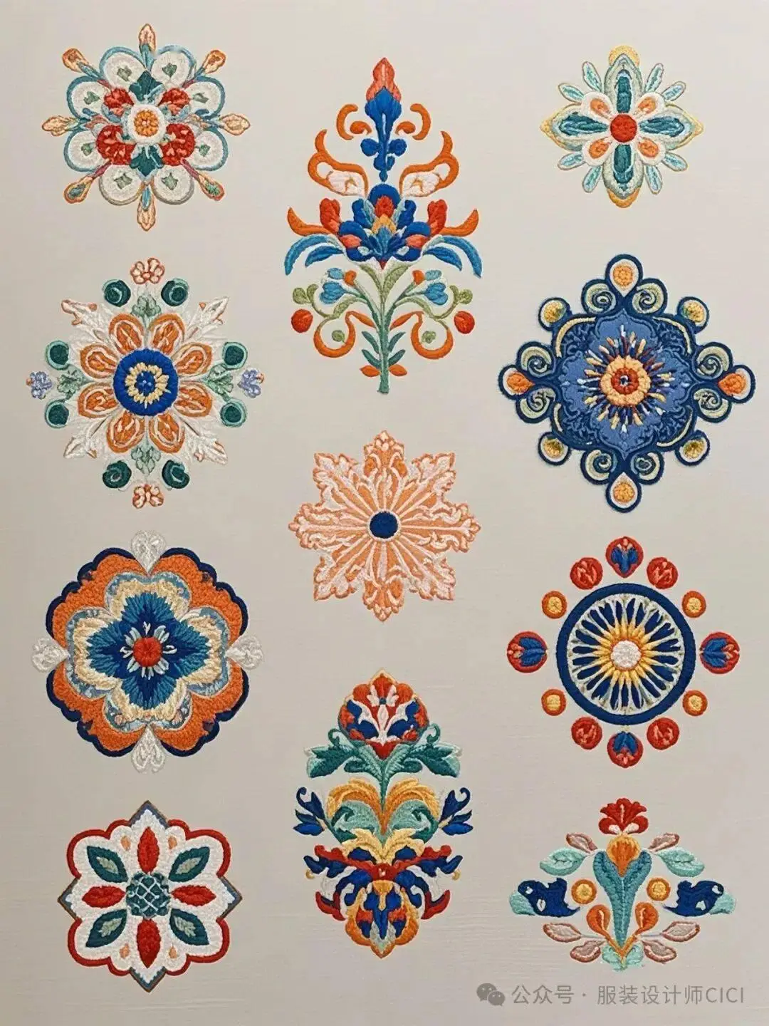 國風古韻-刺繡紋飾紋樣圖案設計分享!