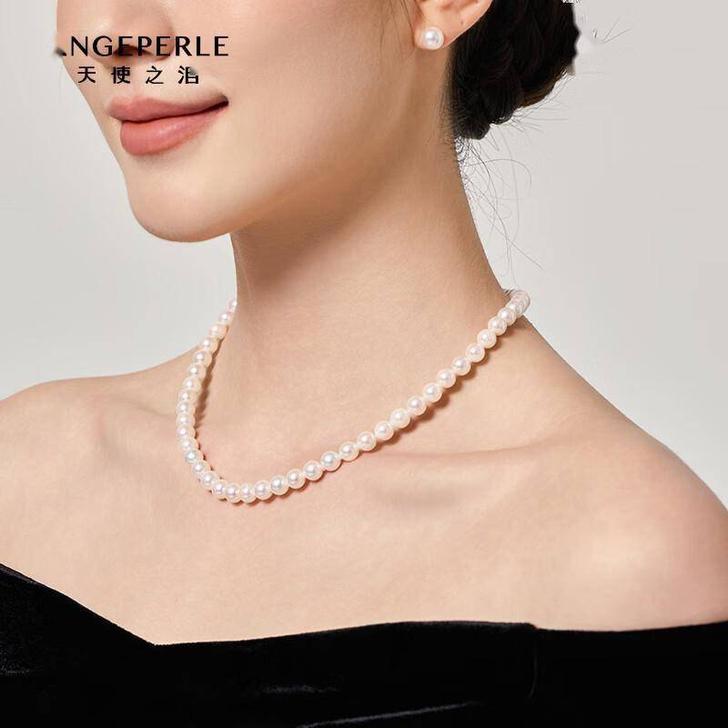 原創天使之淚珍珠項鍊：優雅女性的不二之選