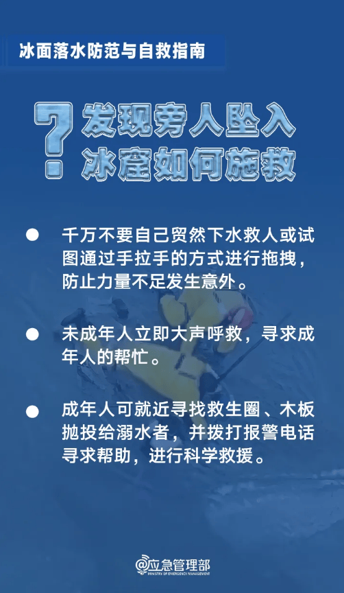 北方多地發生冰面破裂事故 自救指南快收藏