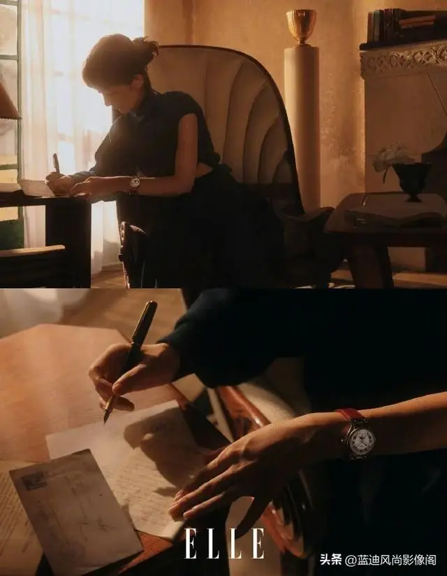 原創趙麗穎開年王炸！三登 ELLE 二月刊，復古光影裡藏著女性力量的答案