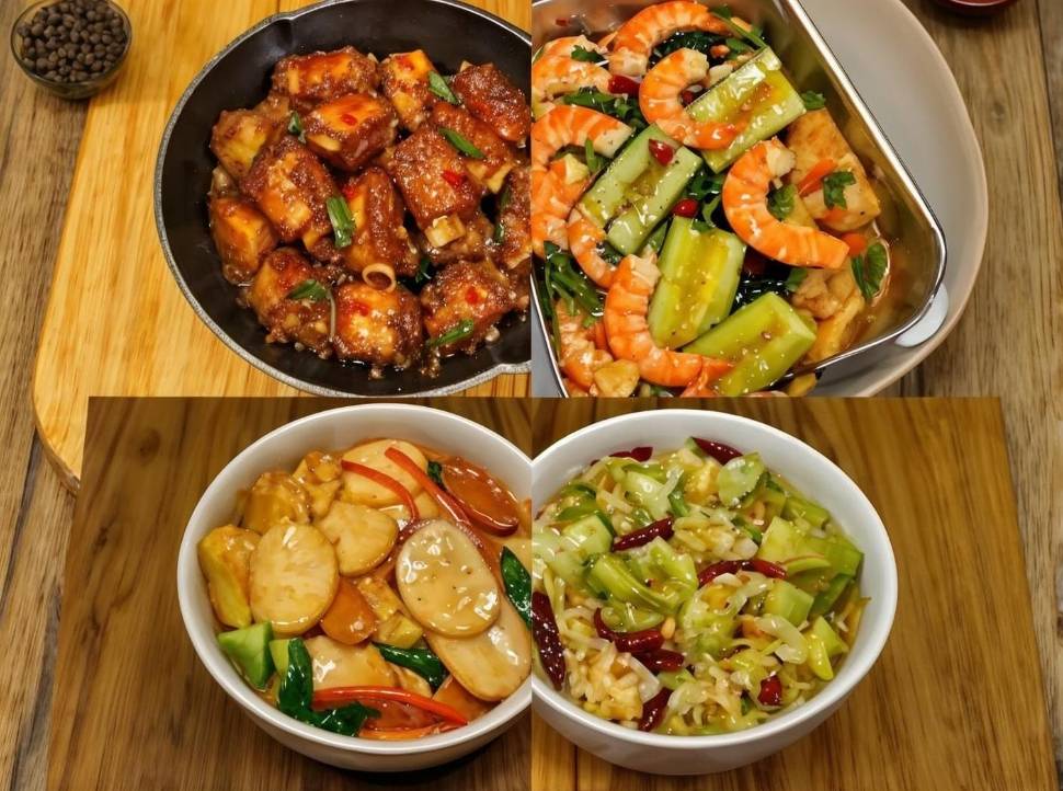 原創美食說：蔬菜丁炒饅頭~剩饅頭也有春天