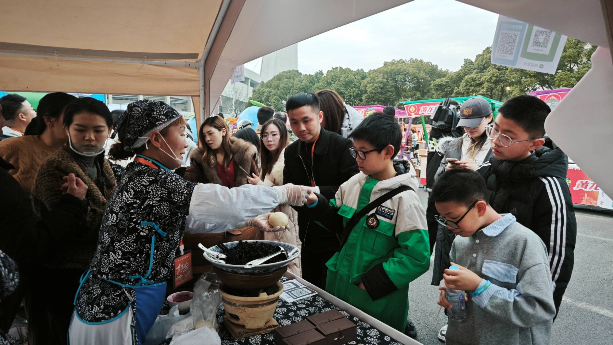 縉雲非遺美食，場外助力“浙BA”