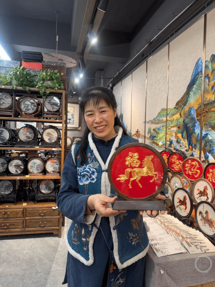 （2月17日8點發）馬年說馬·亂針繡丨東方刺繡裡的馬踏祥雲