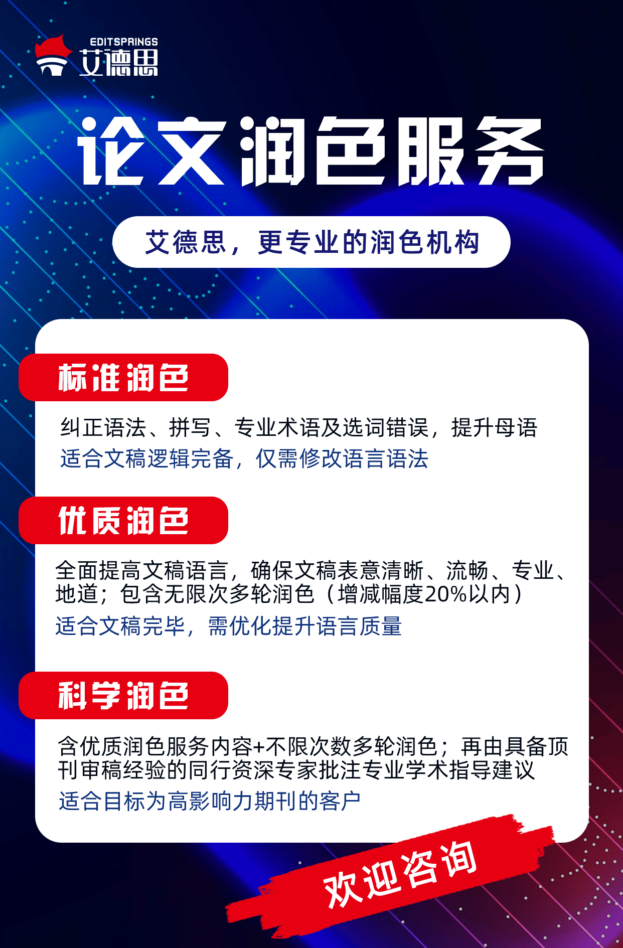 放心的會議論文潤色排名，論文潤色機構找哪個？