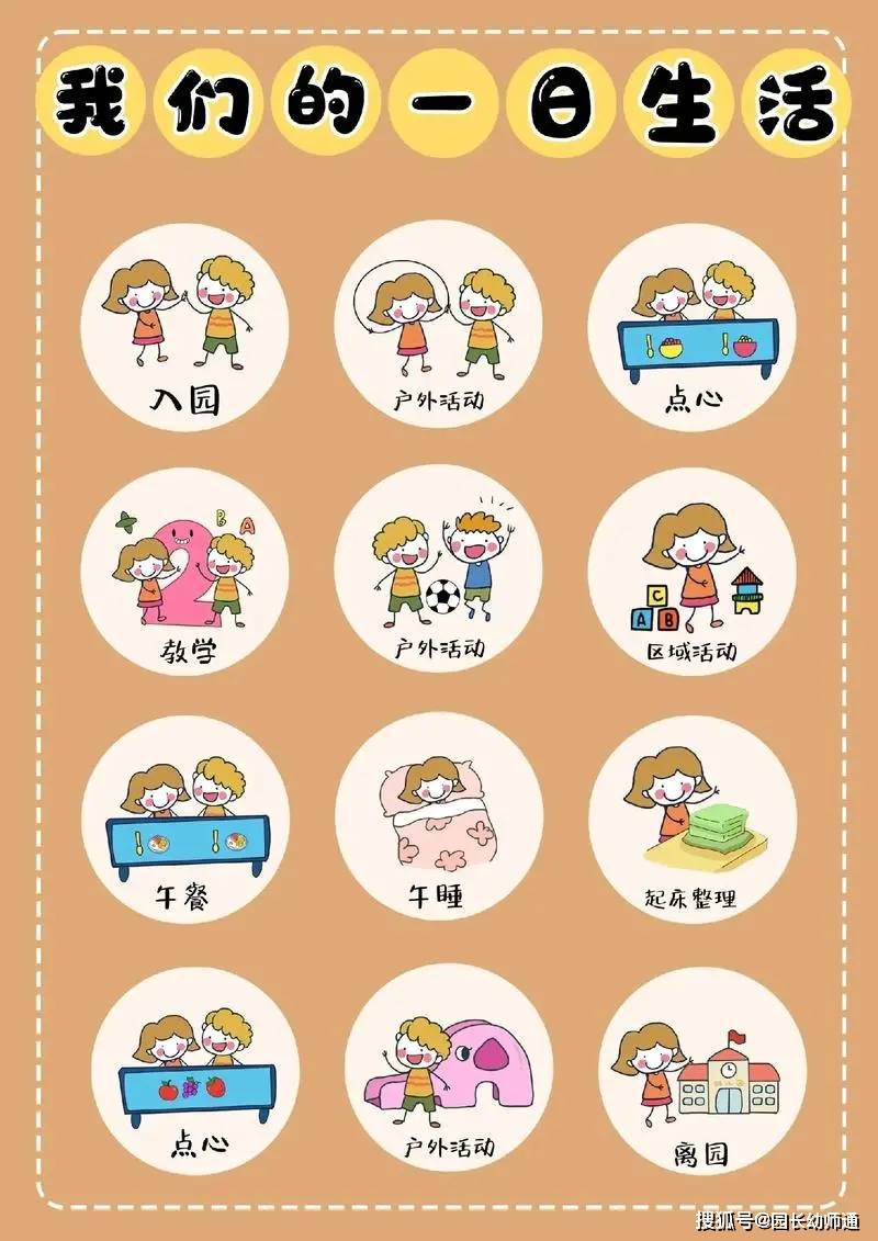 幼兒園一日生活環創合集，可愛又有趣！看過的幼師都收藏了！