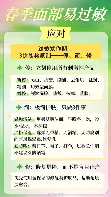 轉發收藏！春季皮膚過敏自救指南