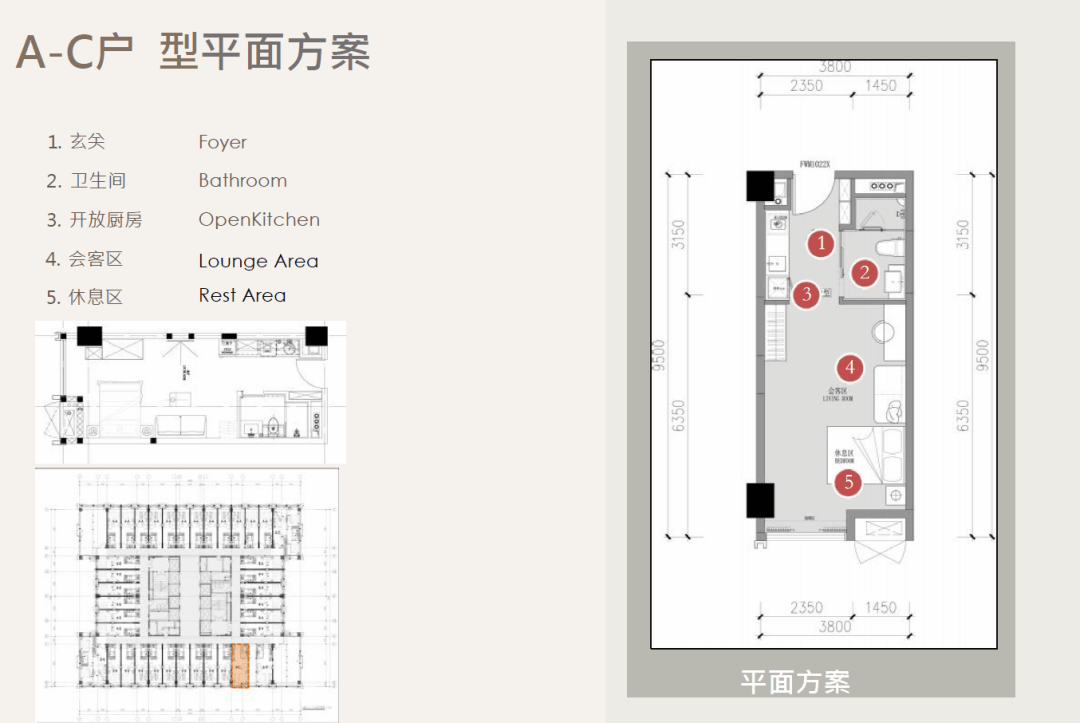 近地鐵！單間、套二戶型！成都金牛區府河華益邁裡中心保租房介紹