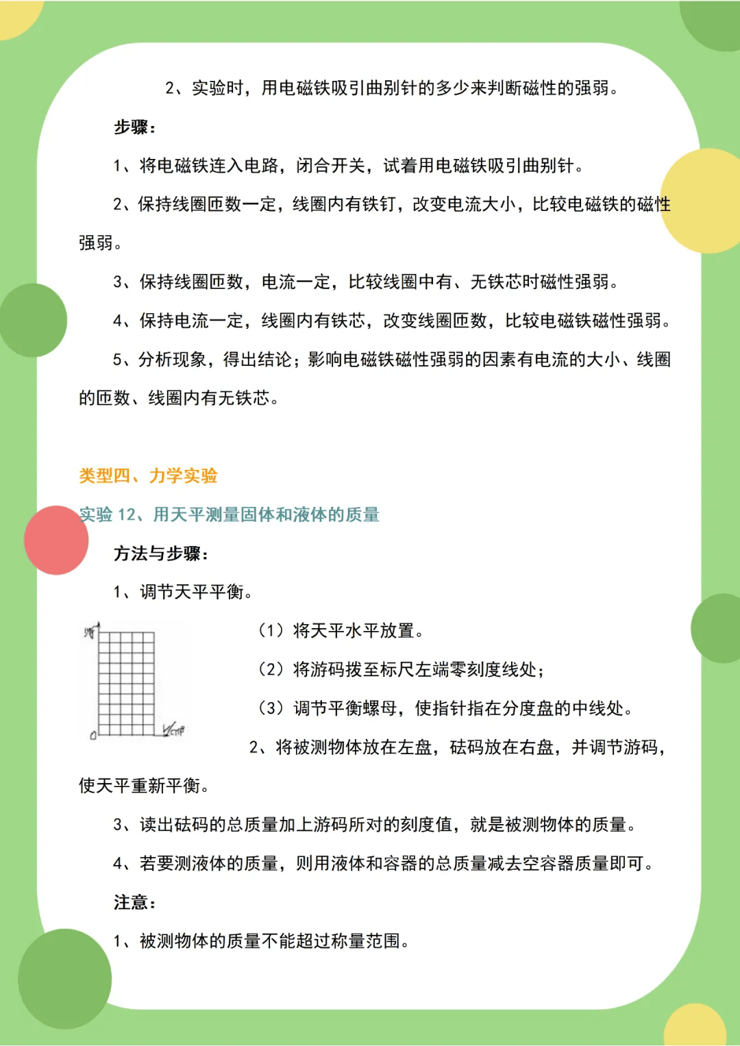 【實驗專題】初中物理20個實驗題，逢考必有！每一個都很重要，建議為孩子收藏！