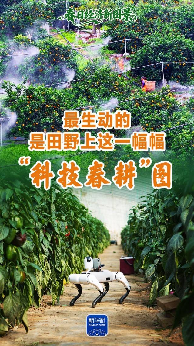 生動！這一幅幅“科技春耕”圖