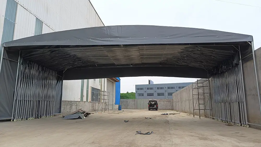 工廠倉儲棚——低成本臨時倉儲解決方案