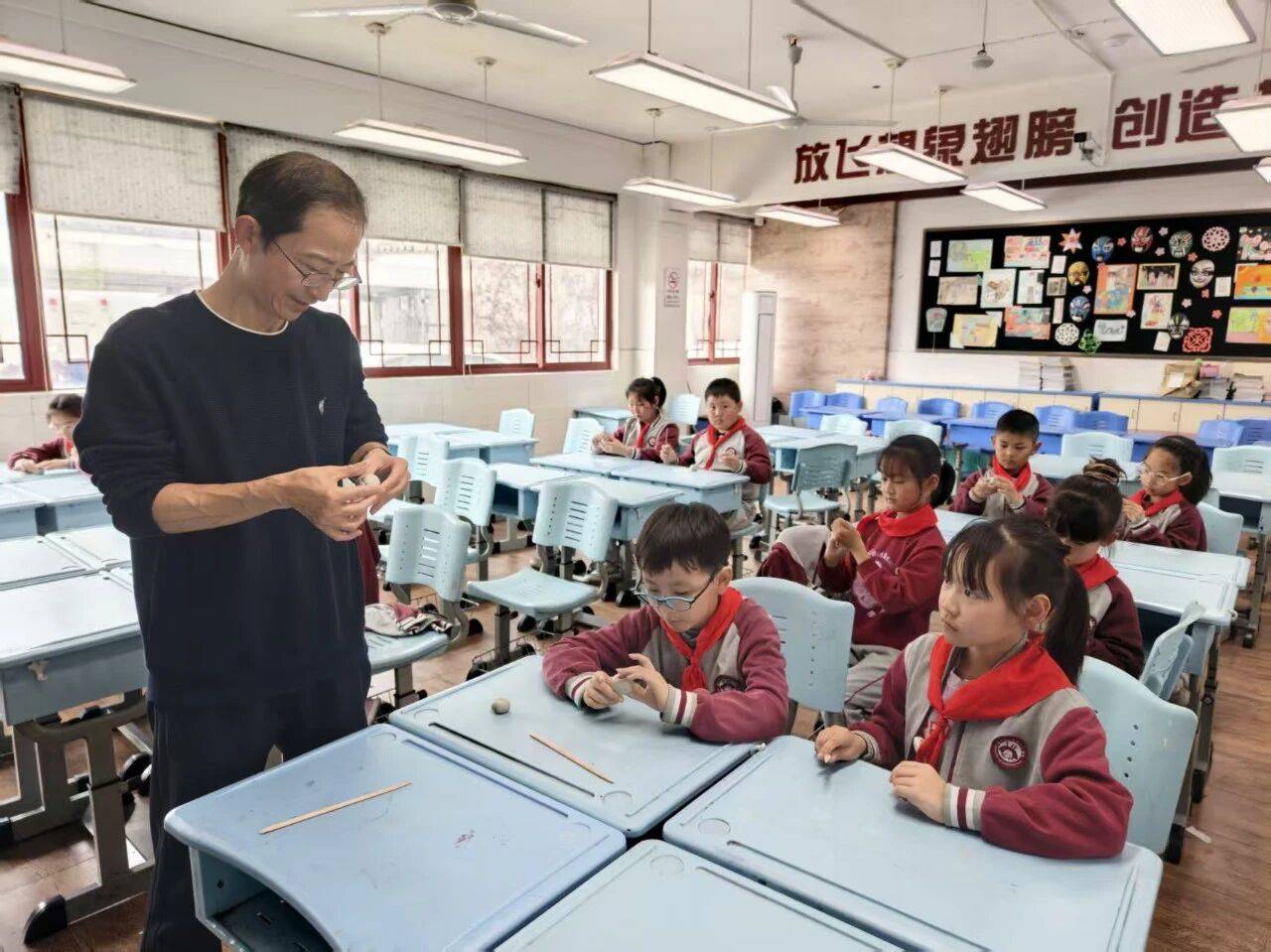 紫砂體驗課程走進蘇州市山塘中心小學