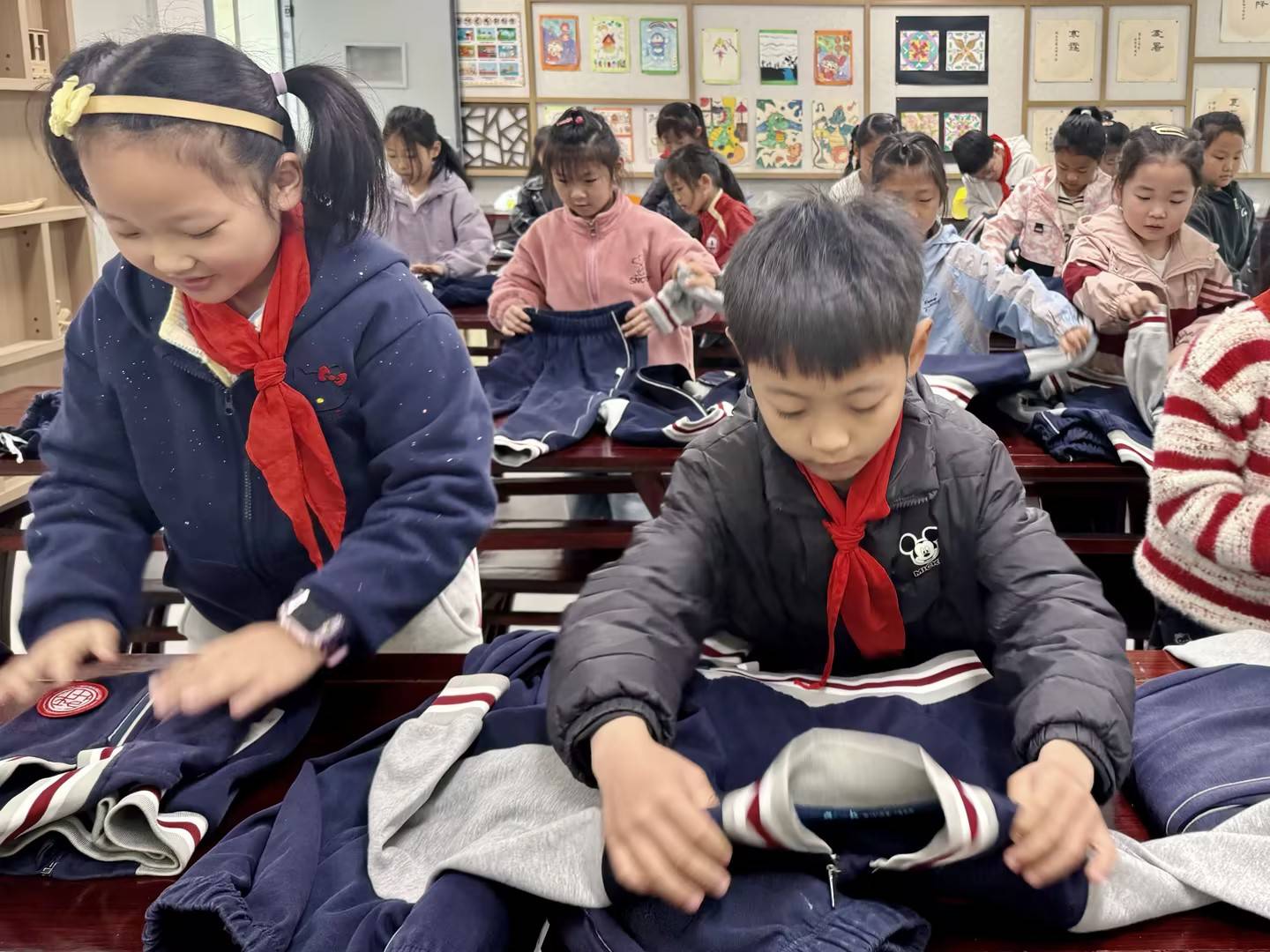 蘇州市昇平實驗小學校開展學生勞動技能競賽迎接“五一”國際勞動節