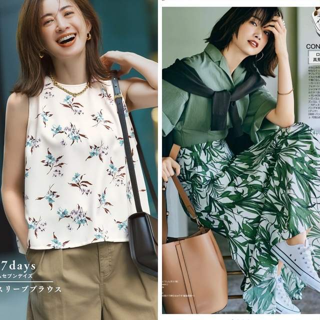 告別“奶奶風”！30-50+女性，如何把花卉穿出頂級質感