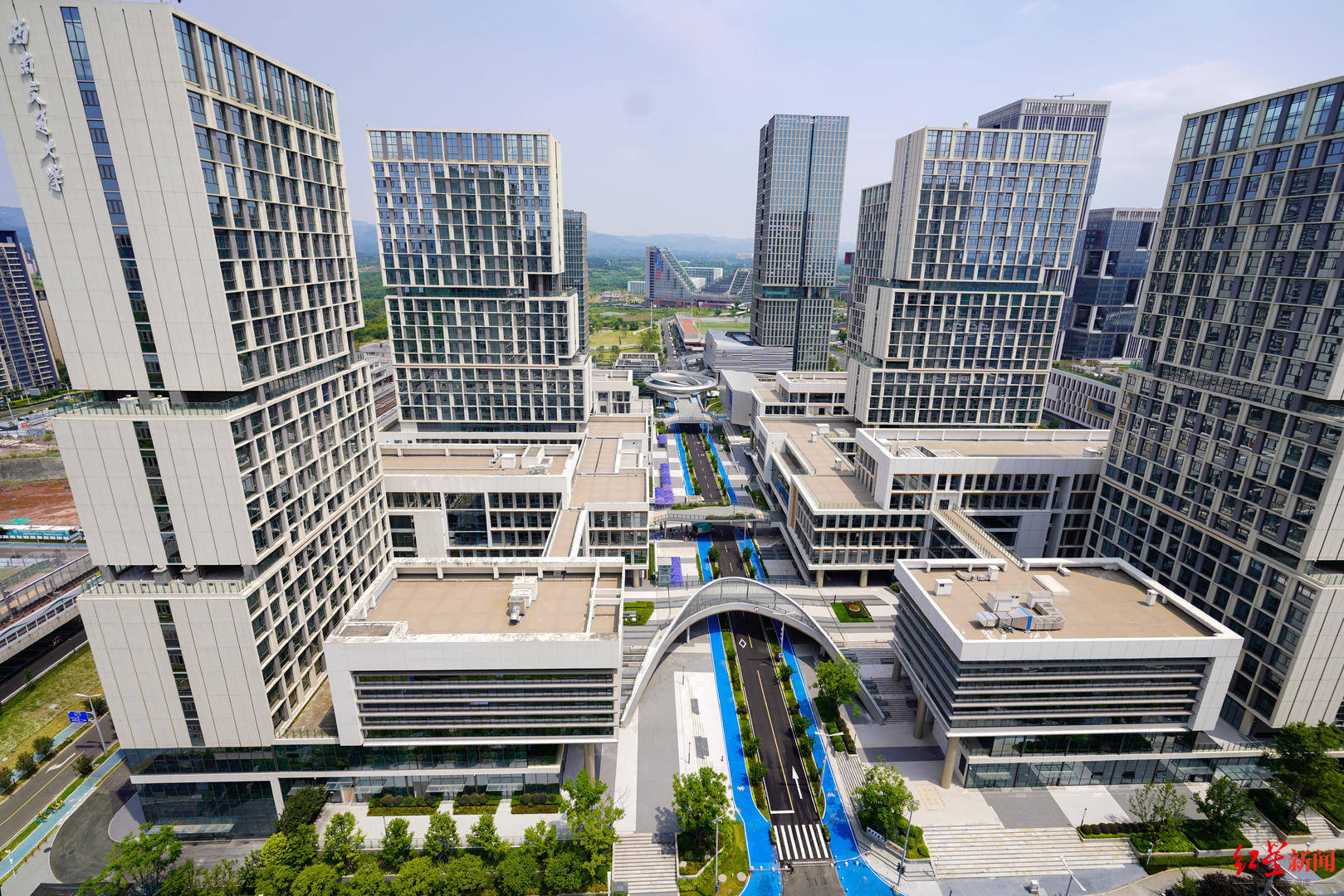 建在TOD裡的大學長啥樣？成都首個“TOD+高校”場景呈現
