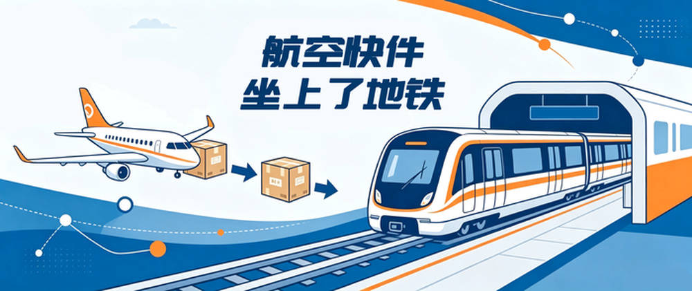 山東順豐攜濟南地鐵試點“空軌物流聯運” 航空快件“坐地鐵”直達市區