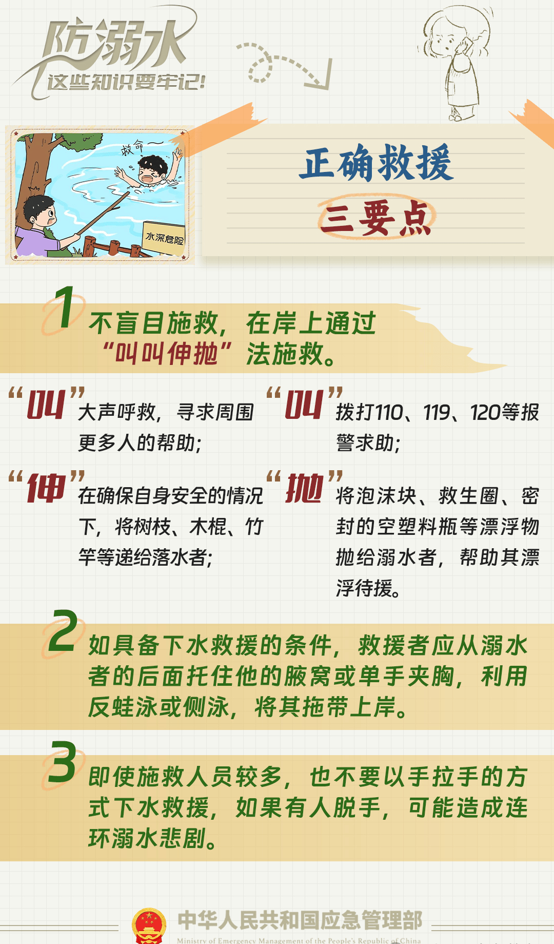 世界預防溺水日，這份科學自救施救指南請收藏